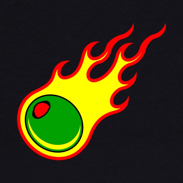 Flaming Olive by EvilTees